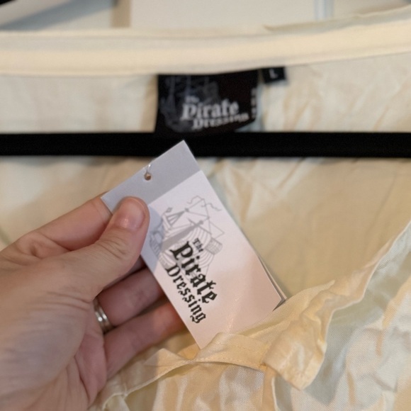 The Pirate Dressing Cosplay Dress Neutral NWT, Sz L - Picture 3 of 7